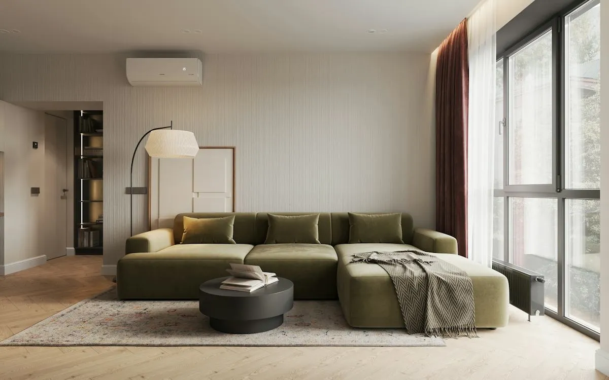 Inspiring home interior highlighting considered materials and natural light